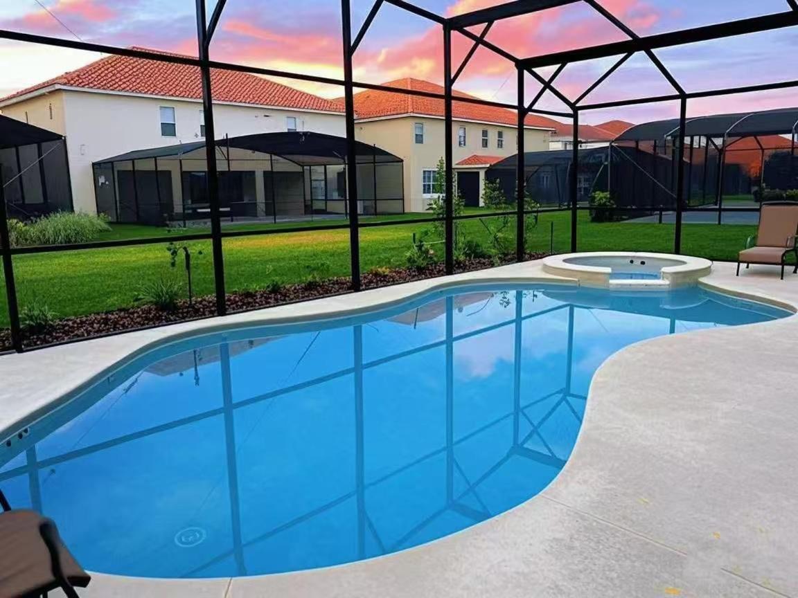 Family Retreat - Double Rms Or King Rms Shared Bath - Luxury Club-Pool Spa-Near Disney Parks With Wifi Davenport Exterior foto