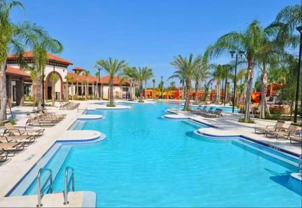 Family Retreat - Double Rms Or King Rms Shared Bath - Luxury Club-Pool Spa-Near Disney Parks With Wifi Davenport Exterior foto