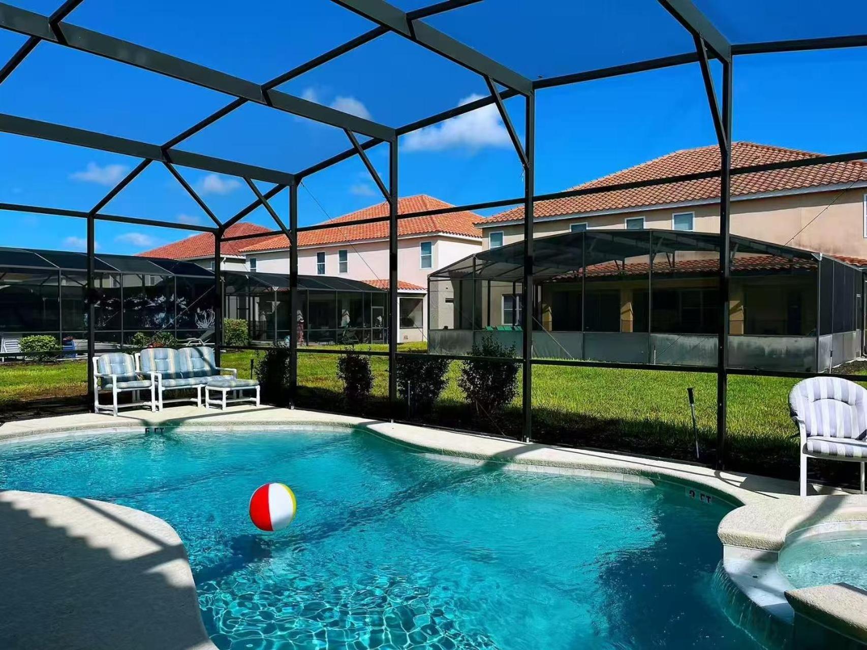 Family Retreat - Double Rms Or King Rms Shared Bath - Luxury Club-Pool Spa-Near Disney Parks With Wifi Davenport Exterior foto